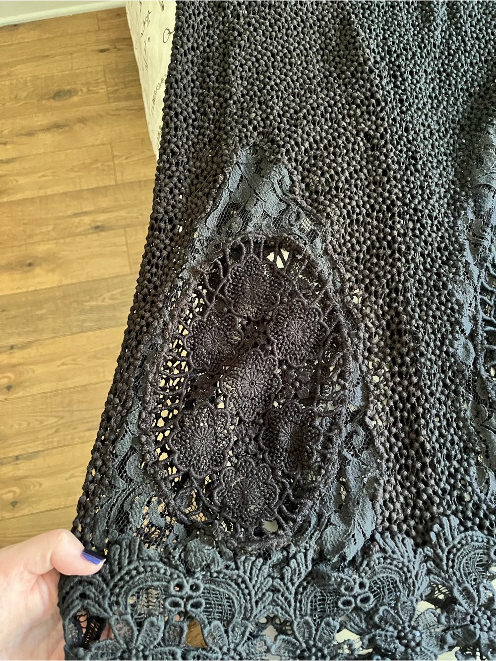 Free People Mi Amore Crochet Maxi Skirt - Picture 6 of 9